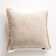 Renee Taylor Franco Cotton Cushion 50 x 50 cms Natural