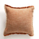 Renee Taylor Franco Cotton Cushion 50 x 50 cms Tobacco