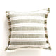 Renee Taylor Capri Stripe Cushion 50 x 50 Cms Juniper
