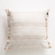 Renee Taylor Kent Stripe Cushion 50 x 50 Cms Natural