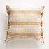 Renee Taylor Kent Stripe Cushion 50 x 50 Cms Gold