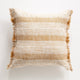 Renee Taylor Kent Stripe Cushion 50 x 50 Cms Gold