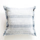 Renee Taylor Kent Stripe Cushion 50 x 50 Cms Ocean