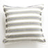 Renee Taylor Marina Stripe Cushion 50 x 50cms Moss