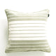 Renee Taylor Palma Stripe Cushion 50 x 50 Cms Khaki
