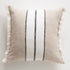 Renee Taylor Darcy Stripe Cushion 50 x 50 Cms Midnight