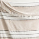 Renee Taylor Modena Stripe Cotton Throw Midnight