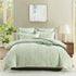 Renee Taylor Woods Quilt Cover Set Jacquard Sage