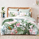 Renee Taylor Gardenia Quilt Cover Set 300 Thread Count Cotton Reversible