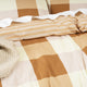 Renee Taylor Berlin Checks Quilt Cover Set 300 Thread Count Cotton Reversible