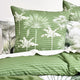Renee Taylor Noosa Palm Quilt Cover Set 300 Thread Count Cotton Reversible