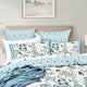 Renee Taylor Anaya Quilt Cover Set 300 Thread Count Cotton Reversible