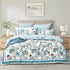 Renee Taylor Anaya Quilt Cover Set 300 Thread Count Cotton Reversible