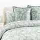 Renee Taylor Indiana Quilt Cover Set Jacquard Fern
