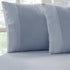 Park Avenue Flannelette Fitted & Pillowcase Set Sky - No Flat Sheet