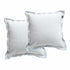 Renee Taylor Campbell Cushion Twin Pack 50 x 50 Cms Sky