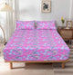 Linen Home Pink Big Floral Bed Sheet