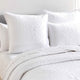 Renee Taylor Asher Jacquard Coverlet Set White