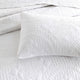 Renee Taylor Asher Jacquard Coverlet Set White