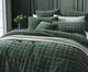 Platinum Apollo Cilantro Quilt Cover Set