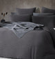 Platinum Ariel Charcoal Quilt Cover Set