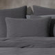 Platinum Ariel Charcoal Quilt Cover Set