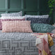 Renee Taylor Riley Quilt Cover Tufted Cotton Chenille Set Mineral
