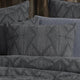 Platinum Kenya Charcoal Quilt Cover Set