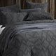 Platinum Kenya Charcoal Quilt Cover Set