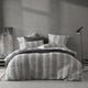 Platinum Kirby Charcoal Quilt Cover Set