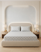 Nightingle BloomCotton Bedding Set – Fitted Sheet + 2 Pillow Covers
