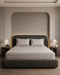 Nordic star Bedding Set – Fitted Sheet + 2 Pillow Covers