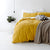 Park Avenue European Vintage Cotton Quilt Cover Misted Yellow