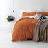 Park Avenue European Vintage Cotton Quilt Cover Set Auburn