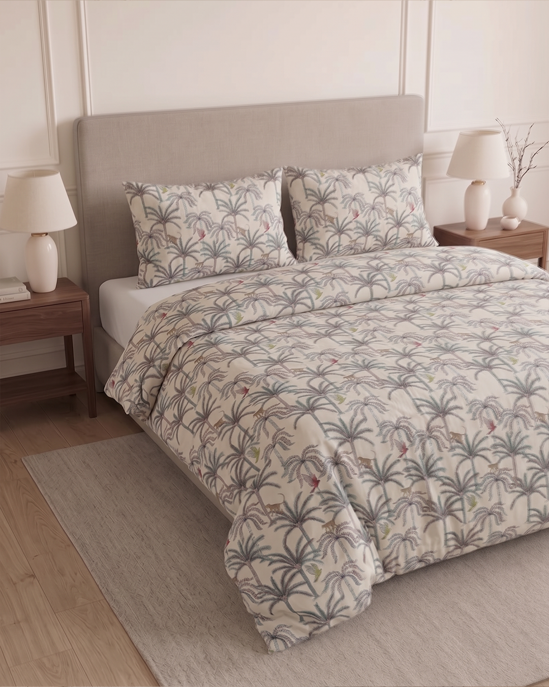 ICF Palm Haven Cotton Duvet Set
