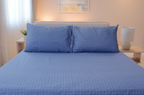 Dot Matrix Pure Cotton Fitted Bed Sheet Combo