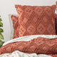 Park Avenue Medallion Vintage Tufted Quilt Cover Auburn