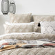 Park Avenue Medallion Vintage Tufted Quilt Cover Stone