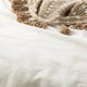 Renee Taylor Cavallo Linen Quilt cover White