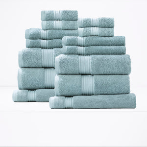 Renee Taylor Brentwood Quick Dry Towel Sets Gray Mist