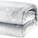 Renee Taylor Mink Blanket Acrylic Queen/King Dove