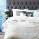 Renee Taylor Solana Washed Cotton Textured Quilt set  White