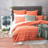 Renee Taylor Hudson vintage Cotton Chenille Quilt cover Paprika