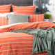 Renee Taylor Hudson vintage Cotton Chenille Quilt cover Paprika