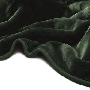 Renee Taylor Mink blanket Acrylic Queen/King Jade