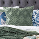 Park Avenue Medallion Vintage Tufted Quilt Cover Sage