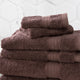 Renee Taylor Stella Bamboo Towels Cocoa