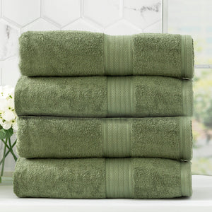 Renee Taylor Stella Bamboo Towel Sets Jade