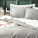 Park Avenue Bamboo Quilt Cover set 500 Thread count Charcoal
