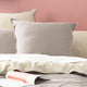 Renee Taylor Essentials Vintage Reversible Quilt Cover Charcoal